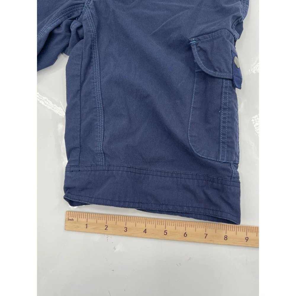 Kuhl Womens Navy Blue Cargo Hiking Shorts Size 2 Outdoor Performance Casual